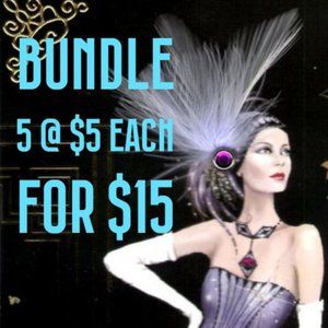 Bundle 5 items of $5 = $15